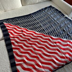 American Flag Scarf – Patriotic Red, White & Blue Accessory for Every Occasion